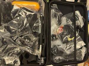 Action Camera Accessories Kit with Carrying Case and Mounts